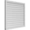 Ekena Millwork Vertical Surface Mount PVC Gable Vent w/ 2"W x 2"H , Brickmould Sill Frame, 40"W x 36"H GVPVE40X3603SN - alternate 2